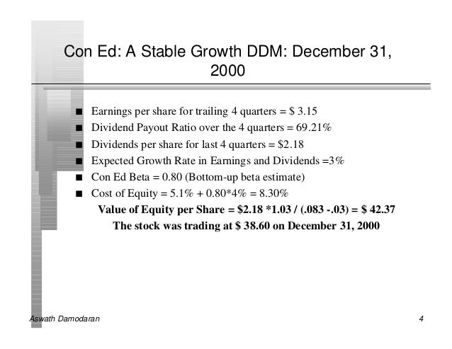 dividend discount model Definition of dividend discount model: mathematical formula used generally by stockbrokers to determine the selling price of a firm's stock (shares) based on the . dividend discount model Definition of dividend discount model: mathematical formula used generally by stockbrokers to determine the selling price of a firm's stock (shares) based on the .