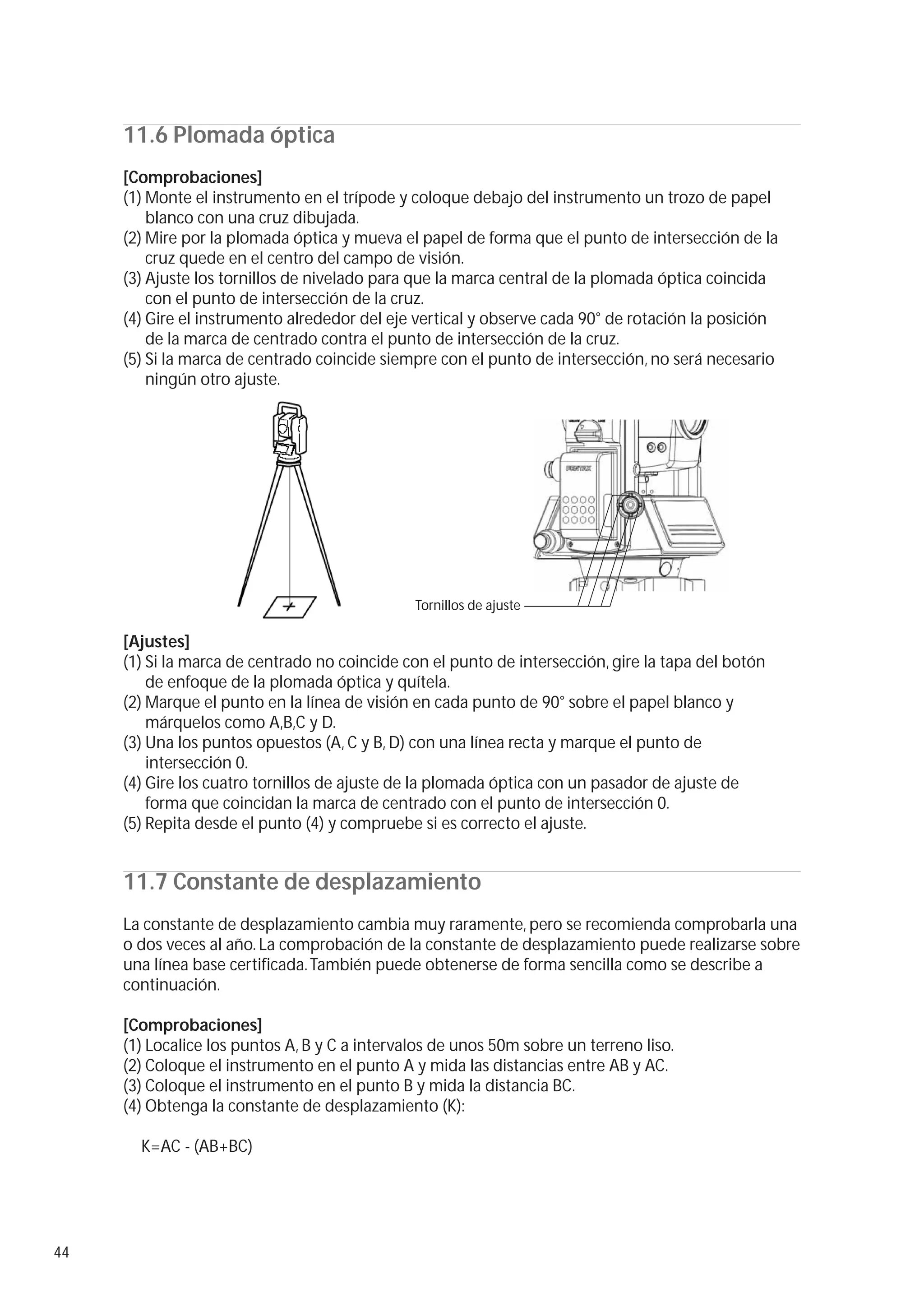 D:DocumentosSenaTopografiaFormacionEstaciones TotalesEstaciones  Totales Pentax V300Manual Basico Estaciones V300 | PDF