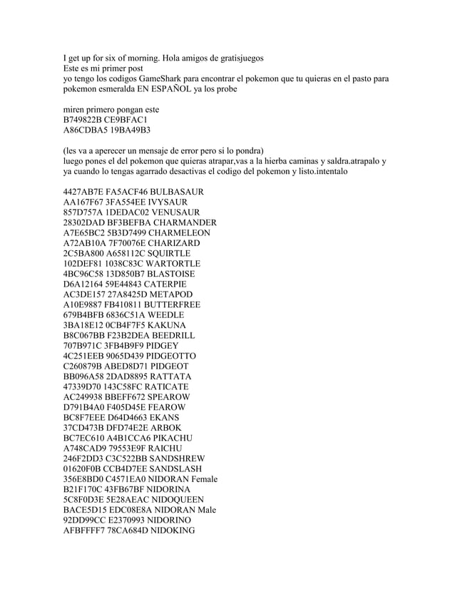 D\Documents And Settings\Fernando Casa A712 E79461\Mis Documentos\Documentos\Claves De Pokemom