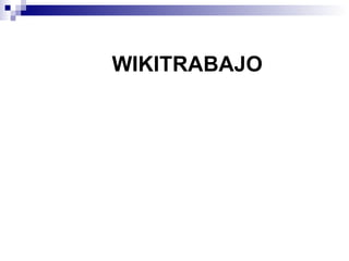 WIKITRABAJO 