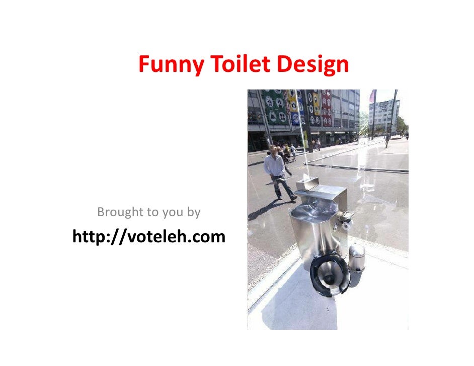 Funny Toilet Design