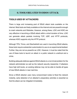 An Ultimate Guide to DDos Attacks: Detection, Prevention and Mitigation ...