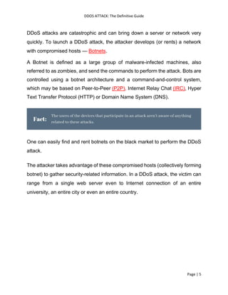 An Ultimate Guide to DDos Attacks: Detection, Prevention and Mitigation ...