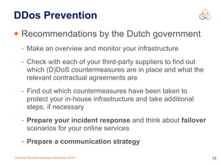 DDos Prevention and Mitigation | PDF