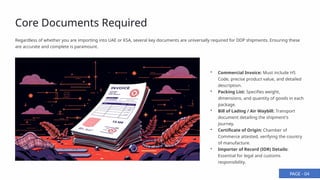 DDP-Import-in-UAE-and-KSA – Your-Ultimate-Documents-Checklist.pptx