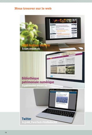 14
Nous trouver sur le web
 