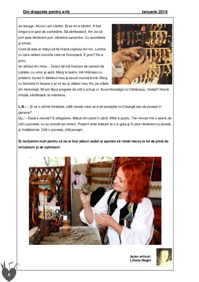 Din Dragoste Pentru ArtÄƒ