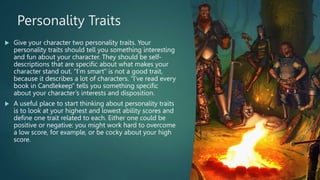 Dungeons and Dragons Presentation for New Players | PPTX