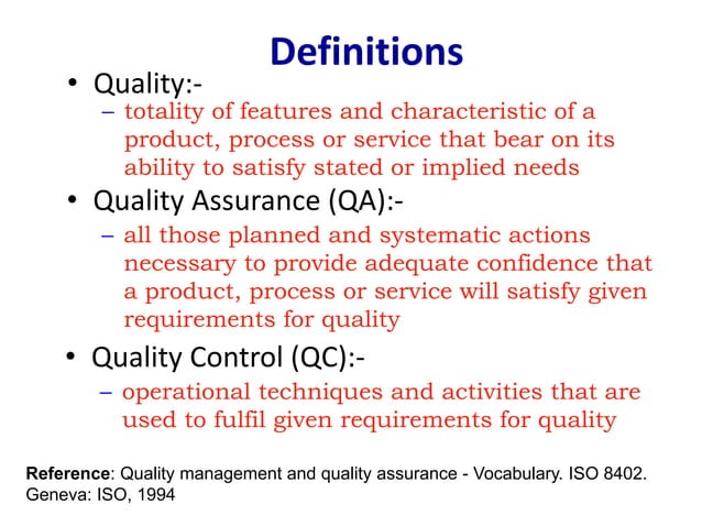 Quality Control in Clinical Chemistry | PPT