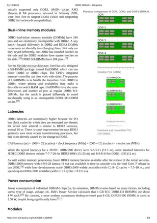 DDR3 SDRAM Notes PDF