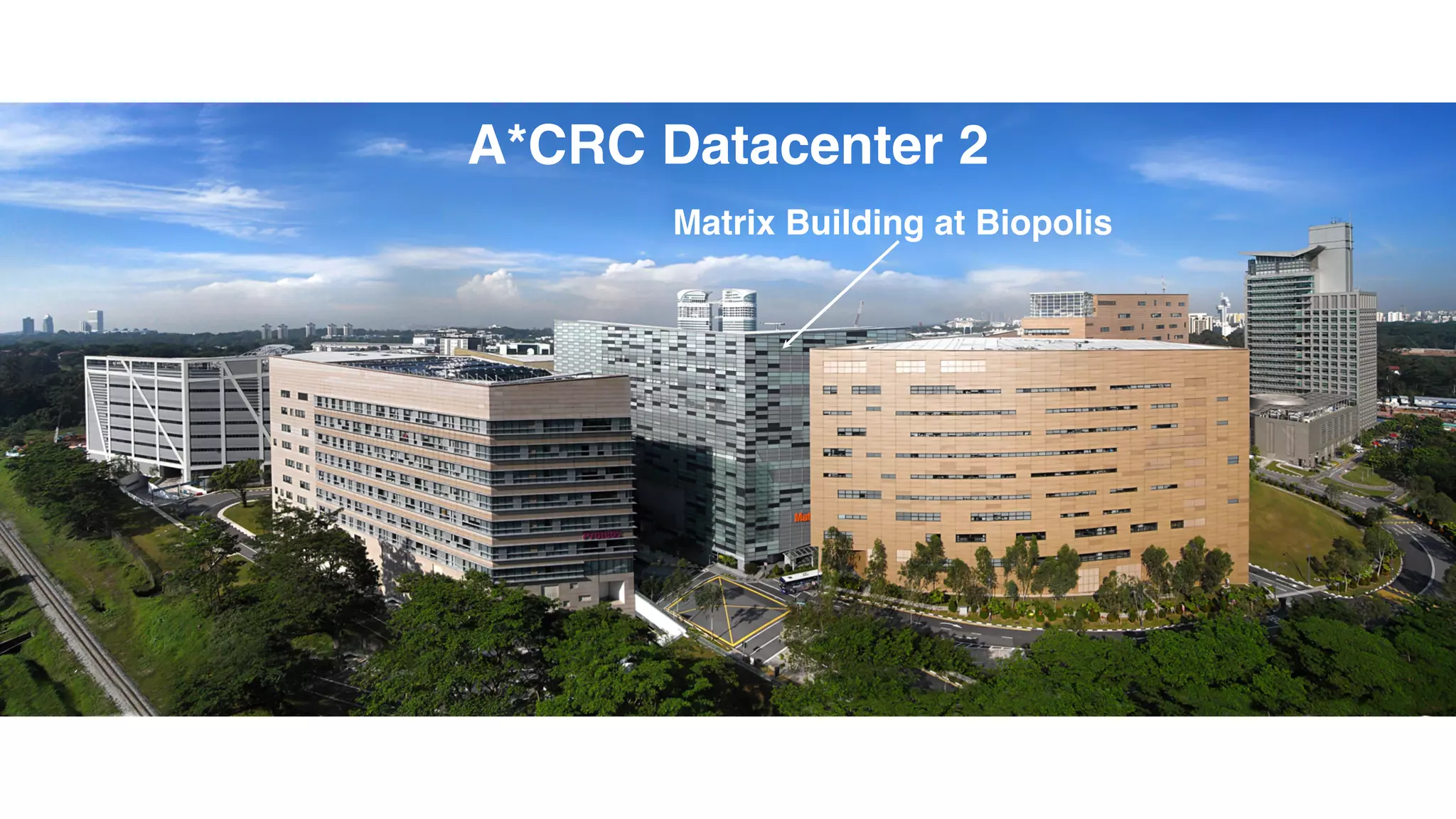 5
A*CRC Datacenter 2
Matrix Building at Biopolis
 