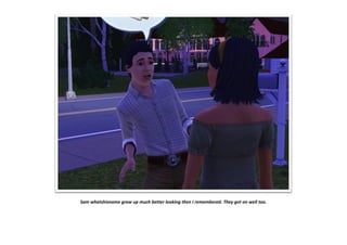 Sam whatshisname grew up much better looking then I remembered. They got on well too.
 