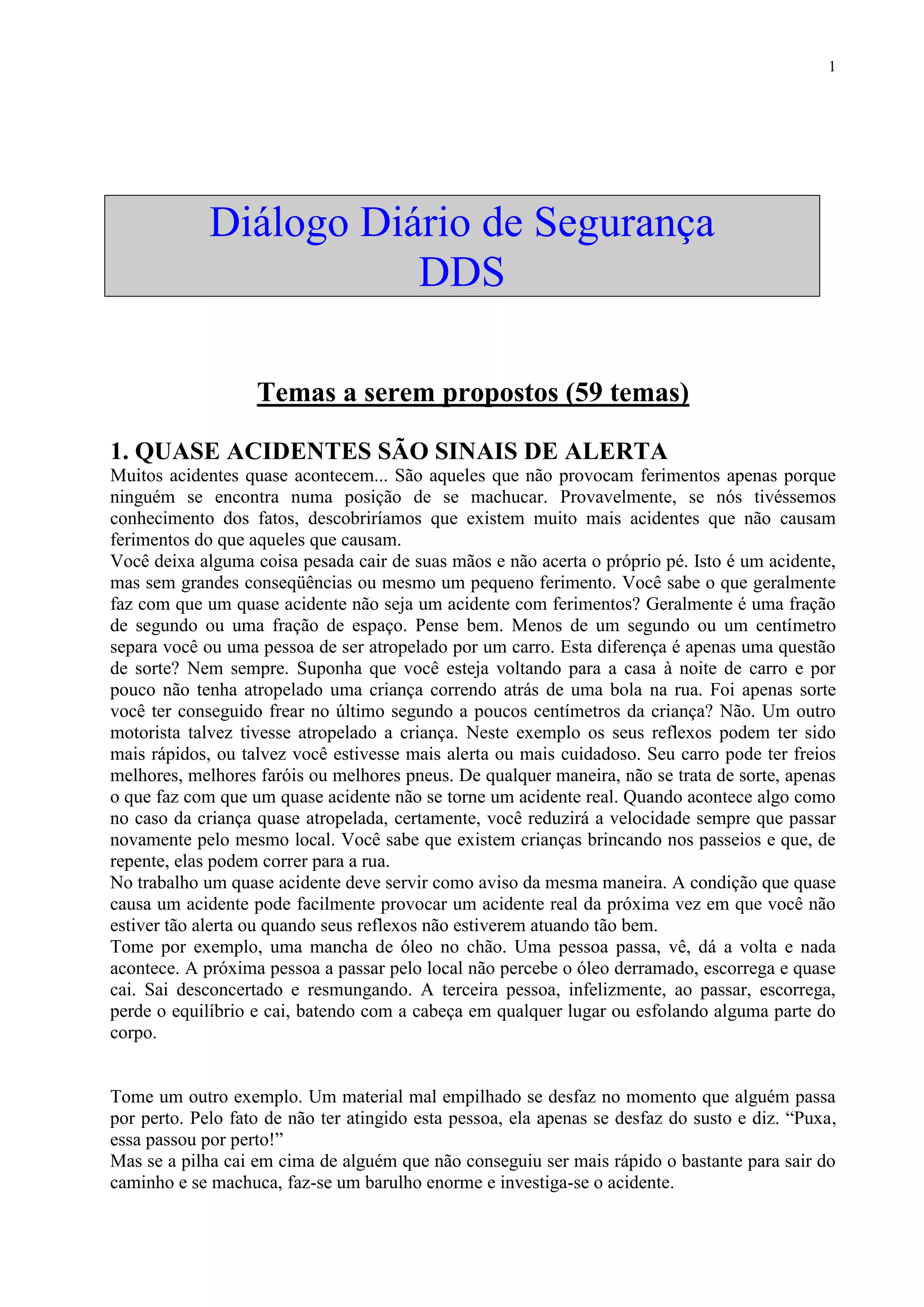 Dds 50 temas | PDF