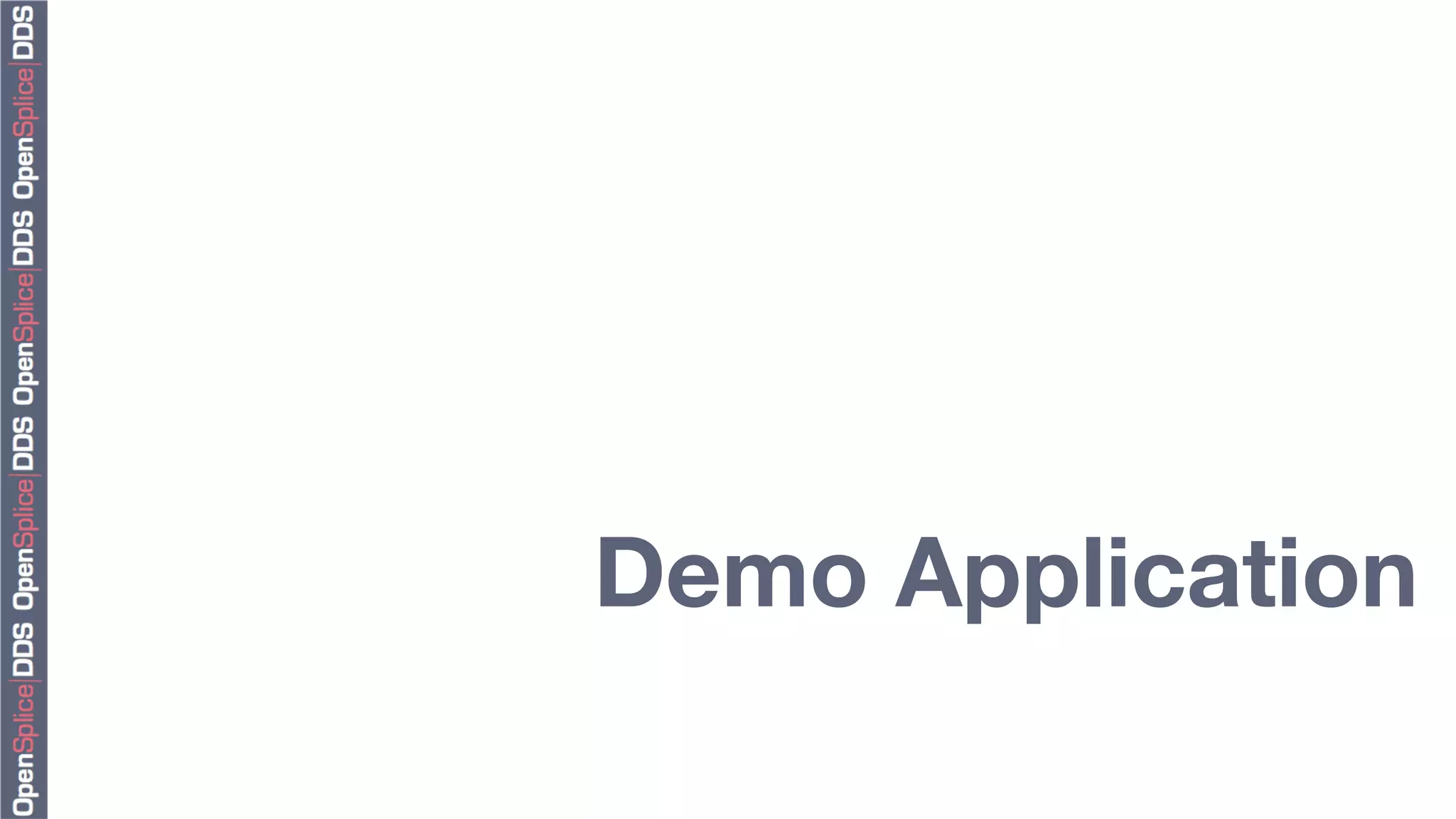 Demo Application
 