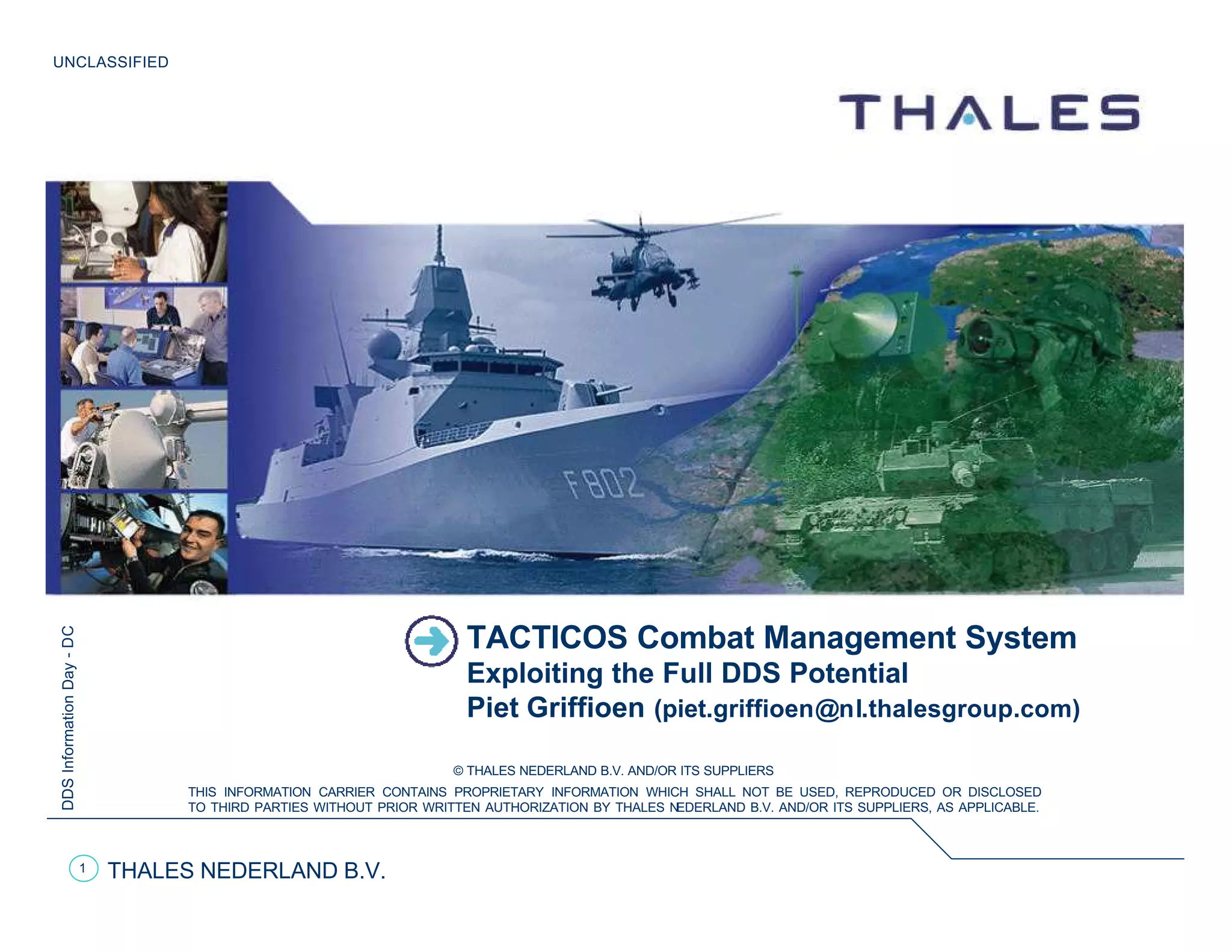 THALES - TACTICOS GFCS | PDF