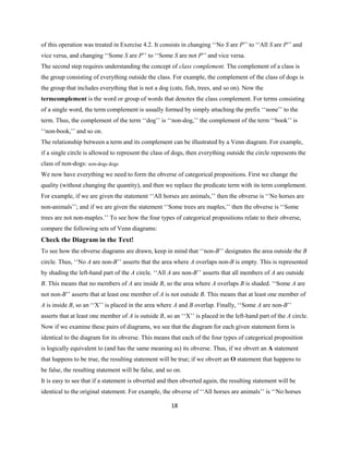 Intro logic ch 4 categorical propositions | DOC