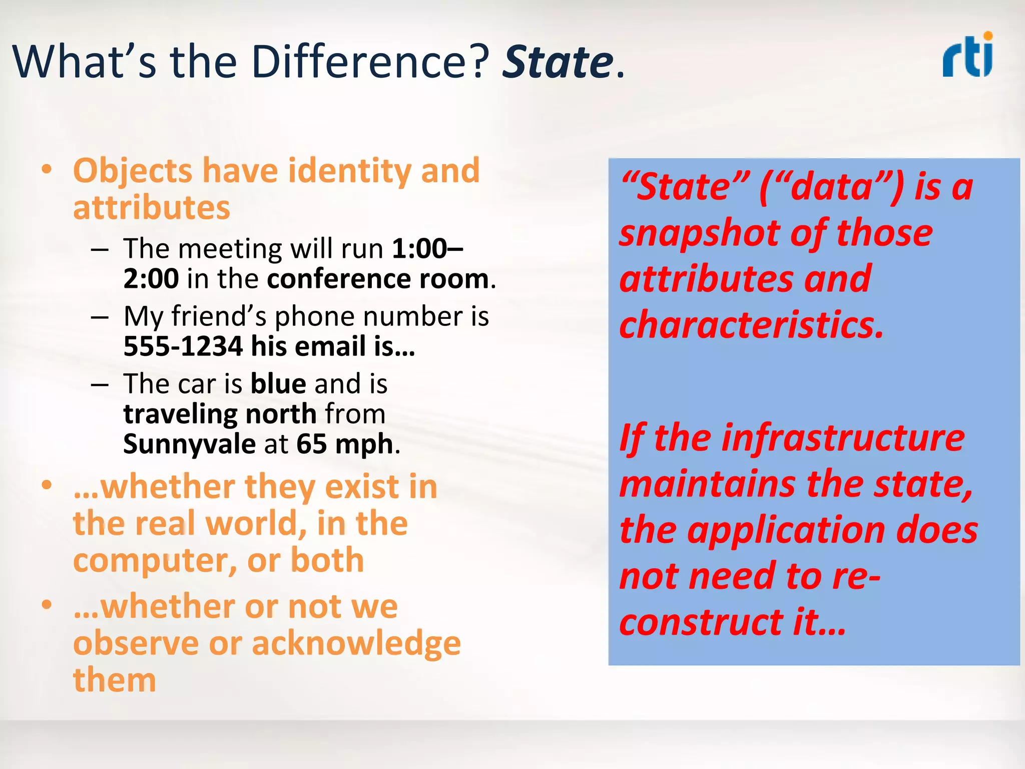 OMG Data Distribution Service (DDS) Advanced Tutorial