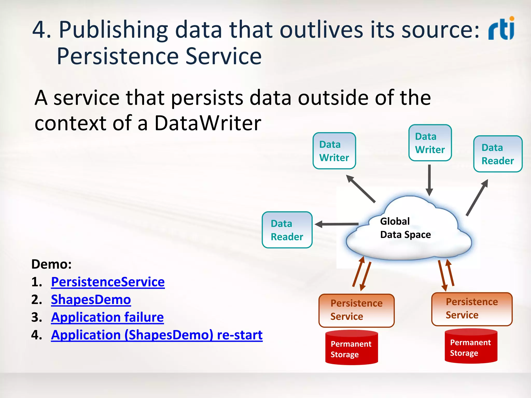 OMG Data Distribution Service (DDS) Advanced Tutorial