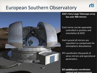 OMG Data Distribution Service (DDS) Advanced Tutorial
