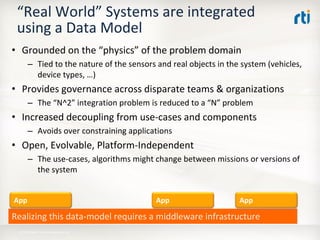 OMG Data Distribution Service (DDS) Advanced Tutorial