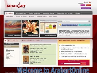 Welcome to ArabartOnline 