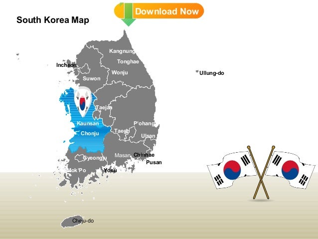 DD South Korea Map