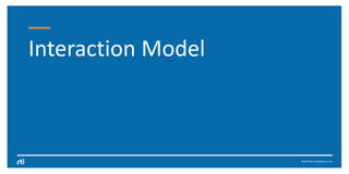 Real-Time Innovations, Inc.
Interaction Model
 