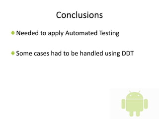 DDT Testing Library for Android