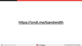 TON@ONLINEDIALOGUE.COM
https://ondi.me/bandwidth!
 