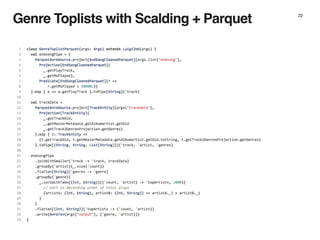 Scala Data Pipelines for Music Recommendations