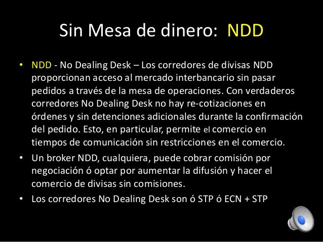 Brokers forex ndd