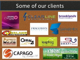 Some	
  of	
  our	
  clients
 