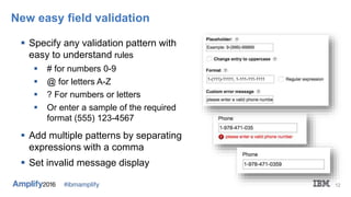 IBM Forms Experience Builder - Web Form Apps for Marketers | PPTX