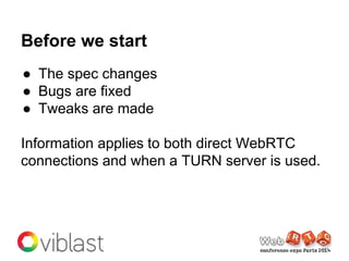The WebRTC Data Channel | PPT
