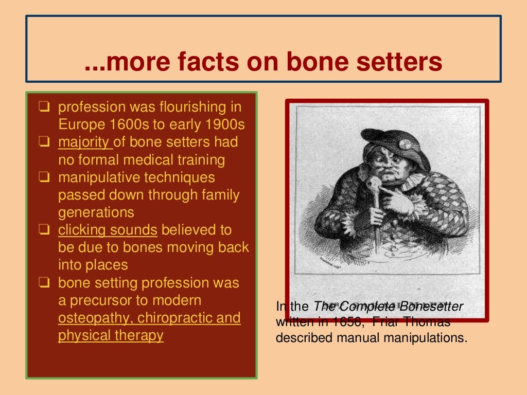 Slideshare/history of manipulative therapy/pho