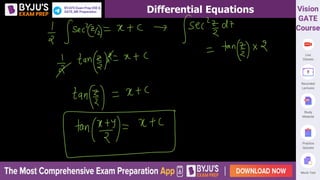Differential Equations
 