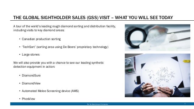sightholders de beers group