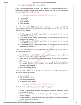18/6/2020 Đáp Án Đề Đại Lý Thuế Đề Lẻ Đợt 01 Năm 2019
onthidailythue.net/clone-of-de-thi-va-dap-an-dai-ly-thue-mon-phap-luat-thue-nam-2019/ 3/17
Hướng dẫn giải đề đại lý thuế năm 2019 đề lẻ kỳ thi thứ 01
Hướng dẫn giải đề đại lý thuế năm 2019 đề lẻ kỳ thi thứ 01
 