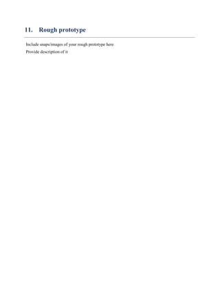 Design Engineering 1A Report Template | PDF