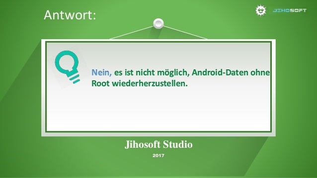 Ist Es Moglich Android Daten Ohne Root Wiederherzustellen