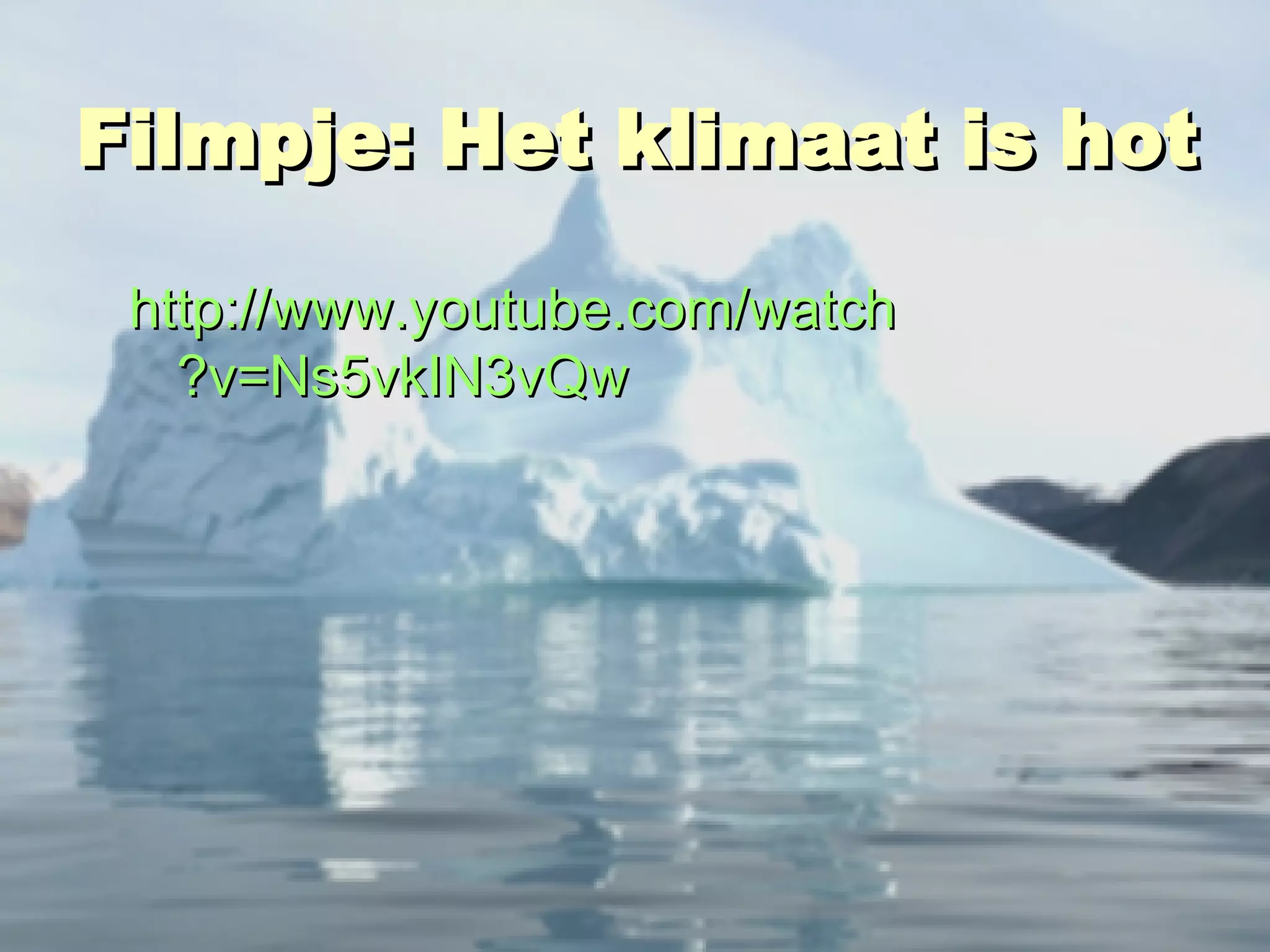 De Opwarming Van De Aarde | PPT