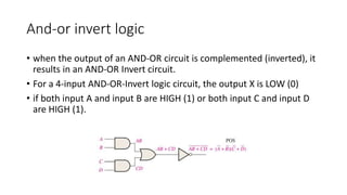 introduction of logic gates | PPTX