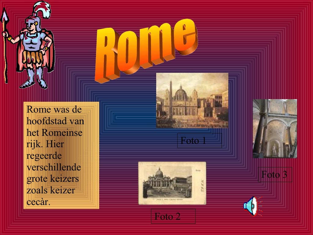 De Romeinse Tijd (Met Geluid)