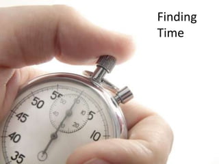 Finding
Time
 