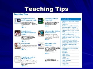 Teaching Tips 