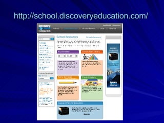 http://school.discoveryeducation.com/   