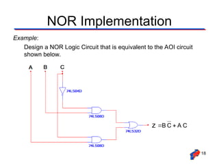 DE-UniversalNAND.ppt using nand and nor for students | PPT