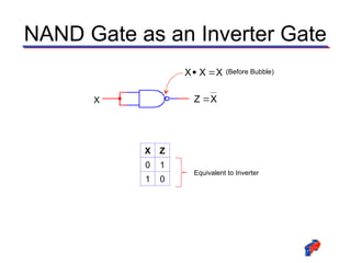 DE-UniversalNAND.ppt using nand and nor for students | PPT