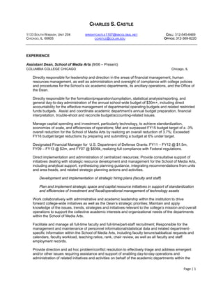 CSC Resume | PDF