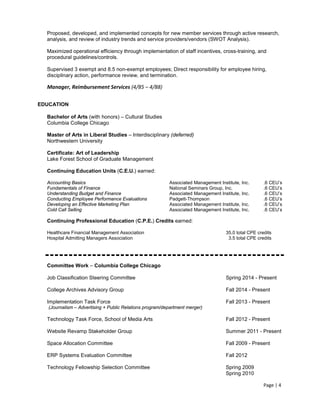 CSC Resume | PDF